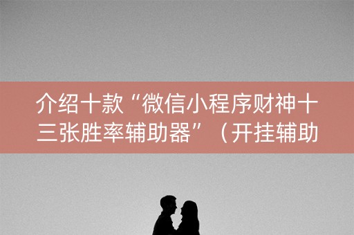 介绍十款“微信小程序财神十三张胜率辅助器”（开挂辅助器脚本)