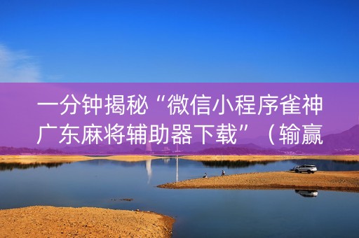 一分钟揭秘“微信小程序雀神广东麻将辅助器下载”（输赢规律)