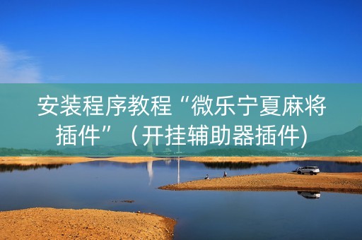安装程序教程“微乐宁夏麻将插件”（开挂辅助器插件)