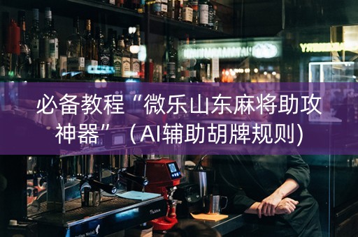 必备教程“微乐山东麻将助攻神器”（AI辅助胡牌规则)
