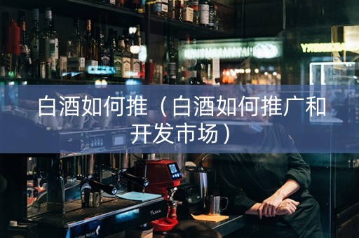 白酒如何推（白酒如何推广和开发市场）