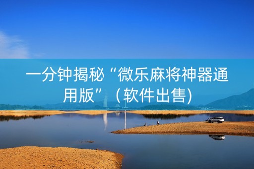 一分钟揭秘“微乐麻将神器通用版”（软件出售)