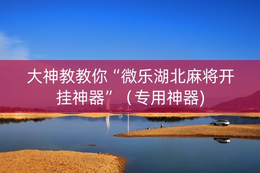 大神教教你“微乐湖北麻将开挂神器”（专用神器)