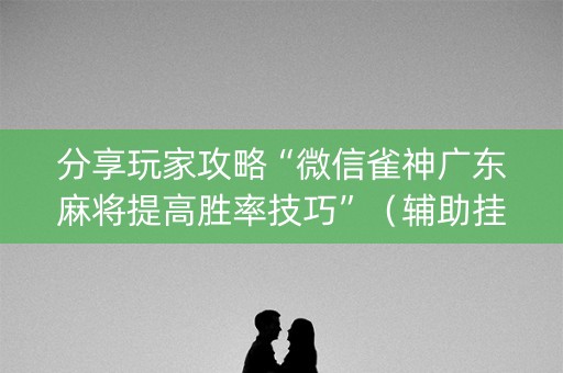 分享玩家攻略“微信雀神广东麻将提高胜率技巧”（辅助挂发牌规律)