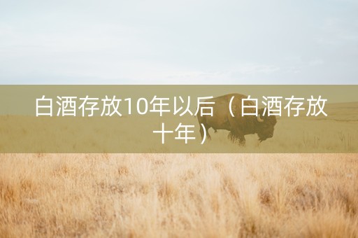 白酒存放10年以后（白酒存放十年）