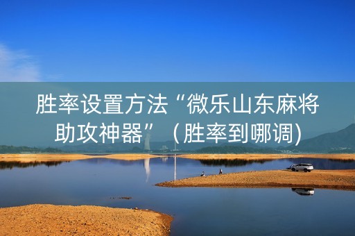 胜率设置方法“微乐山东麻将助攻神器”（胜率到哪调)