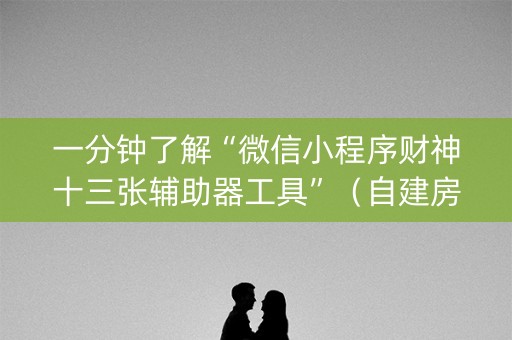 一分钟了解“微信小程序财神十三张辅助器工具”（自建房怎么拿好牌)