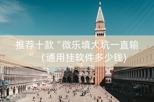 推荐十款“微乐填大坑一直输”（通用挂软件多少钱)