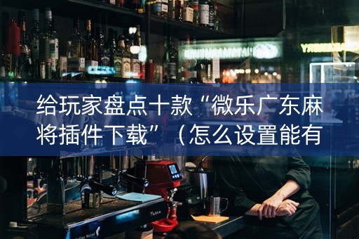 给玩家盘点十款“微乐广东麻将插件下载”（怎么设置能有好牌)