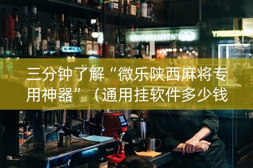 三分钟了解“微乐陕西麻将专用神器”（通用挂软件多少钱)