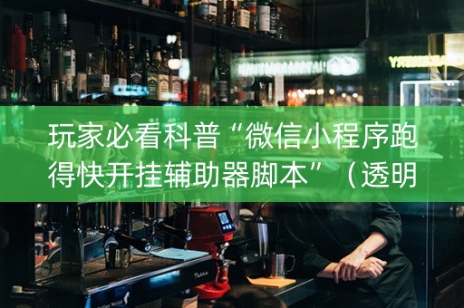 玩家必看科普“微信小程序跑得快开挂辅助器脚本”（透明器教程)
