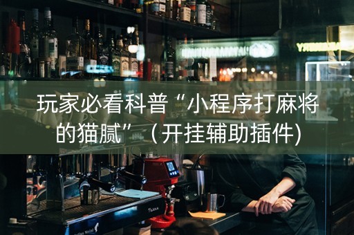 玩家必看科普“小程序打麻将的猫腻”（开挂辅助插件)