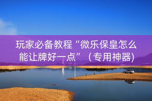 玩家必备教程“微乐保皇怎么能让牌好一点”（专用神器)