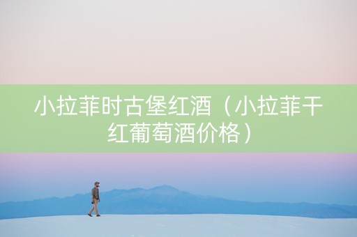 小拉菲时古堡红酒（小拉菲干红葡萄酒价格）