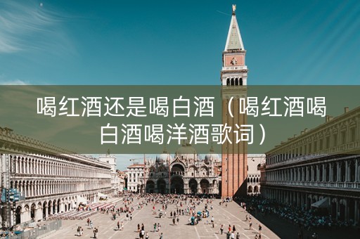 喝红酒还是喝白酒（喝红酒喝白酒喝洋酒歌词）