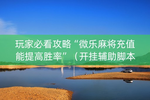 玩家必看攻略“微乐麻将充值能提高胜率”（开挂辅助脚本)