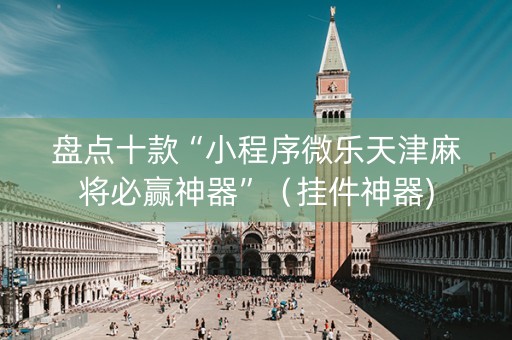 盘点十款“小程序微乐天津麻将必赢神器”（挂件神器)