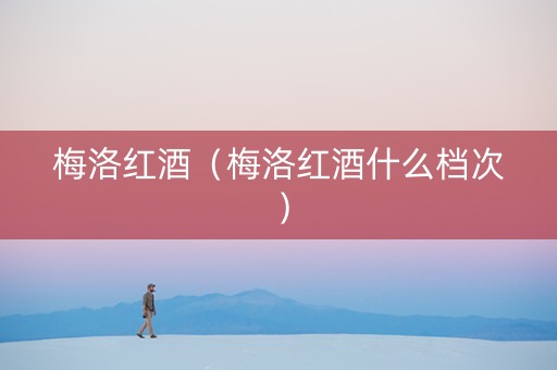 梅洛红酒（梅洛红酒什么档次）