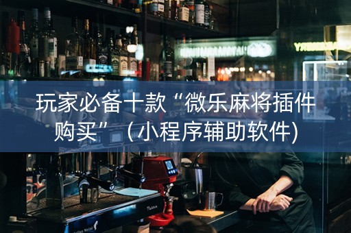 玩家必备十款“微乐麻将插件购买”（小程序辅助软件)
