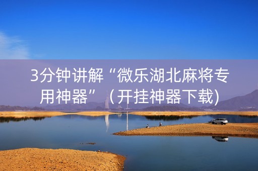 3分钟讲解“微乐湖北麻将专用神器”（开挂神器下载)