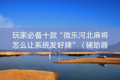 玩家必备十款“微乐河北麻将怎么让系统发好牌”（辅助器下载)