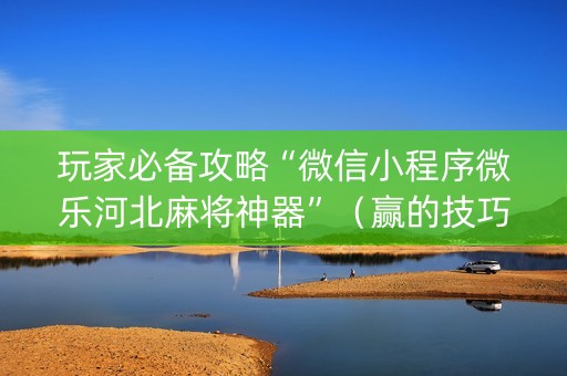 玩家必备攻略“微信小程序微乐河北麻将神器”（赢的技巧规律)