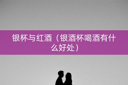 银杯与红酒（银酒杯喝酒有什么好处）