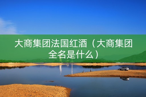 大商集团法国红酒（大商集团全名是什么）