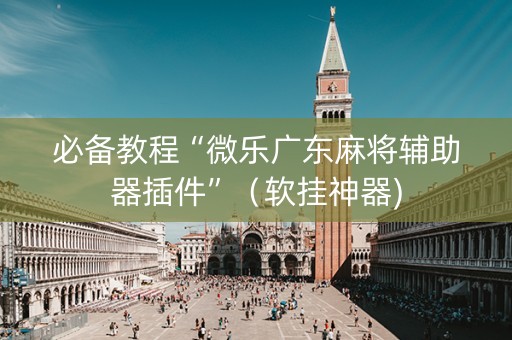 必备教程“微乐广东麻将辅助器插件”（软挂神器)