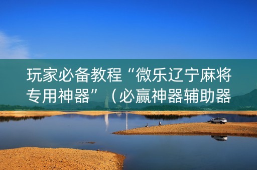 玩家必备教程“微乐辽宁麻将专用神器”（必赢神器辅助器)