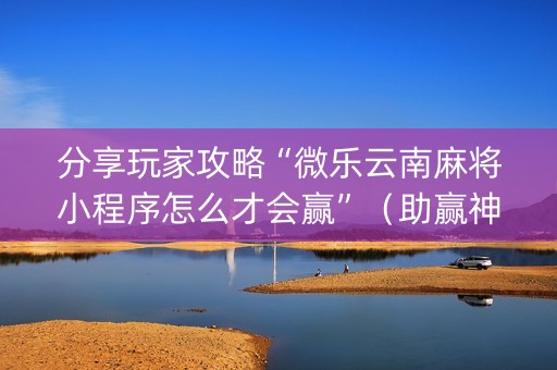 分享玩家攻略“微乐云南麻将小程序怎么才会赢”（助赢神器)