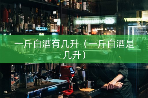 一斤白酒有几升（一斤白酒是几升）
