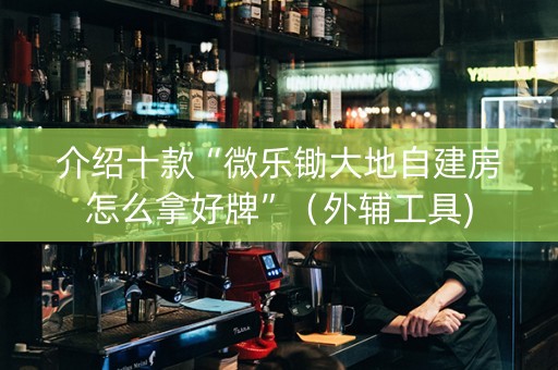 介绍十款“微乐锄大地自建房怎么拿好牌”（外辅工具)