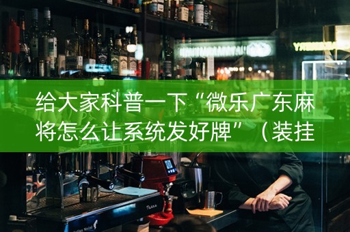 给大家科普一下“微乐广东麻将怎么让系统发好牌”（装挂怎么安装)