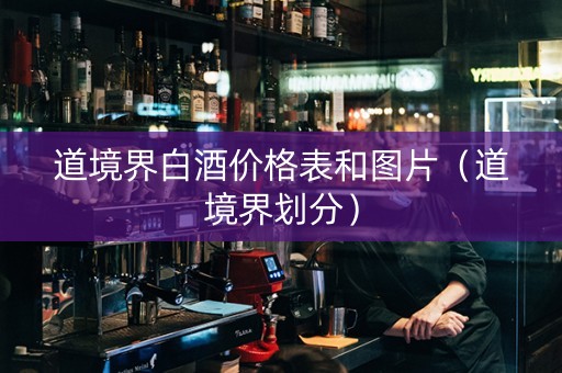 道境界白酒价格表和图片（道境界划分）