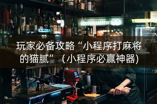 玩家必备攻略“小程序打麻将的猫腻”（小程序必赢神器)