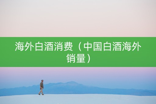 海外白酒消费（中国白酒海外销量）