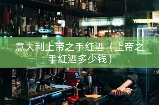 意大利上帝之手红酒（上帝之手红酒多少钱）