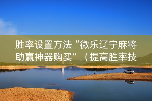 胜率设置方法“微乐辽宁麻将助赢神器购买”（提高胜率技巧)