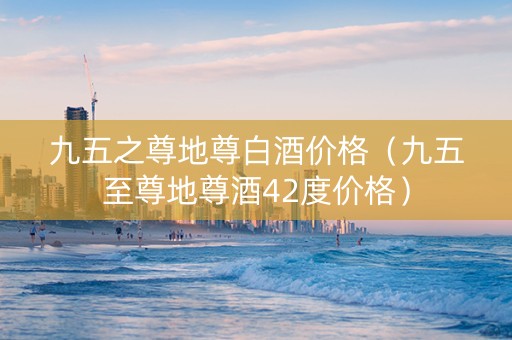 九五之尊地尊白酒价格（九五至尊地尊酒42度价格）