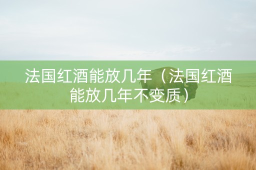 法国红酒能放几年（法国红酒能放几年不变质）