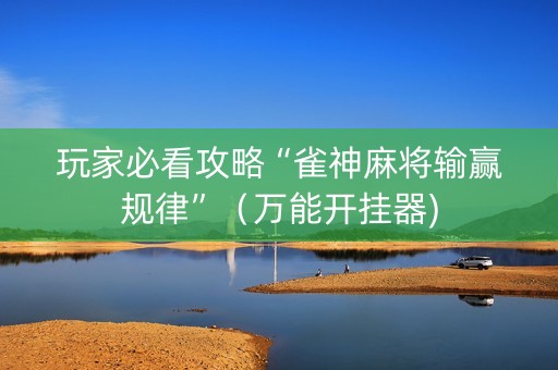 玩家必看攻略“雀神麻将输赢规律”（万能开挂器)