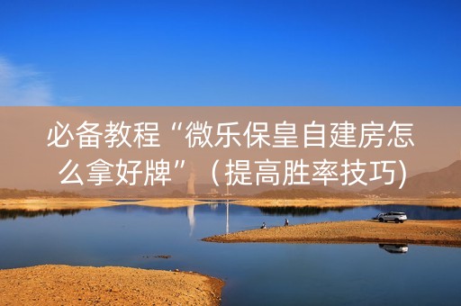 必备教程“微乐保皇自建房怎么拿好牌”（提高胜率技巧)