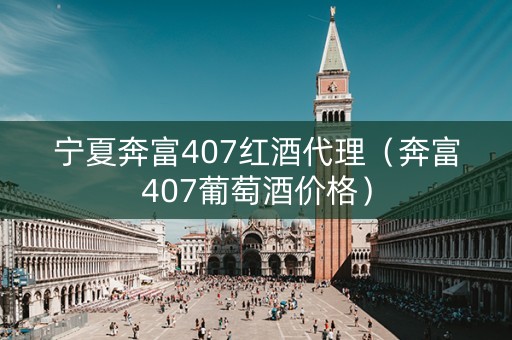 宁夏奔富407红酒代理（奔富407葡萄酒价格）