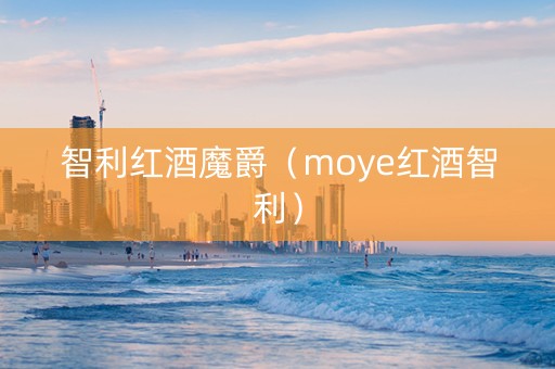 智利红酒魔爵（moye红酒智利）