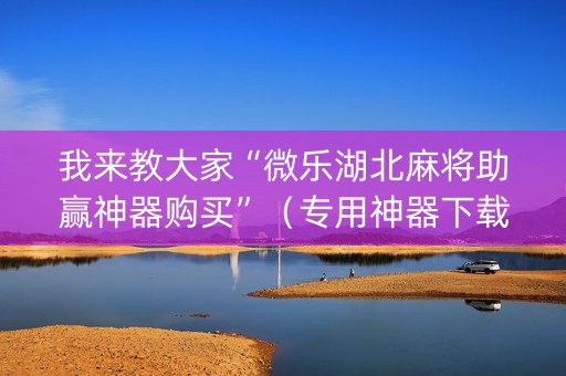 我来教大家“微乐湖北麻将助赢神器购买”（专用神器下载)