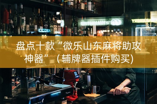 盘点十款“微乐山东麻将助攻神器”（辅牌器插件购买)