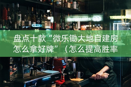 盘点十款“微乐锄大地自建房怎么拿好牌”（怎么提高胜率)