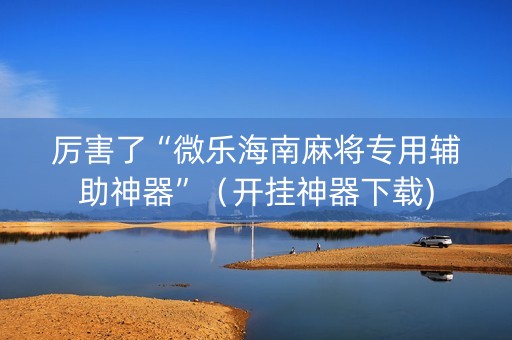 厉害了“微乐海南麻将专用辅助神器”（开挂神器下载)