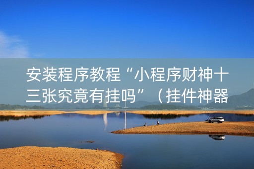 安装程序教程“小程序财神十三张究竟有挂吗”（挂件神器)